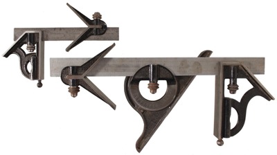 L.S. Starrett Company, Athol, Massachusetts: Two Extra Clean Combination Squares