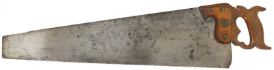 Henry Disston & Son, Philadelphia, Pennsylvania, No. 12: London Spring 26" 9 Pt. Crosscut Saw