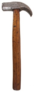 Unmarked: Small Pre-Adze Eye Claw Hammer