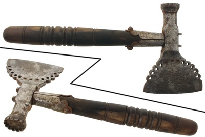 Unmarked: Artfully Hand Forged Kitchen Hatchet