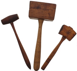 Assorted Makers: Three Small Size Mallets