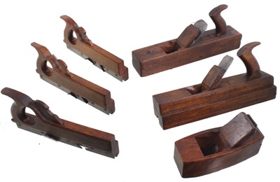 Assorted Makers: Six Spec. Purp. Molding Planes