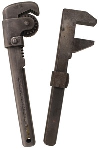 Assorted Makers: Two Extra Clean Quick Adj. Wrenches
