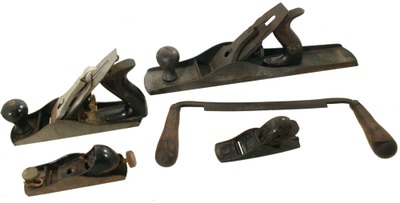 Assorted Makers: Lot Of Clean & Usabl Woodworking Tools