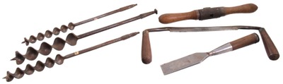 Assorted Makers: Lot Of Clean & Usabl Woodworking Tools