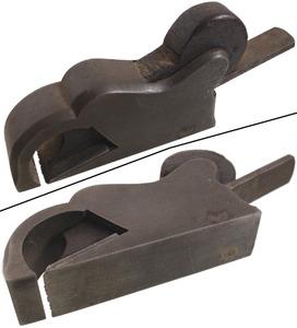 Unmarked: Cast Iron 1" Bullnos Rabbet Plane