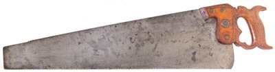 Henry Disston & Son, Philadelphia, Pennsylvania, No. 12: London Spring 26" 8 Pt. Crosscut Saw