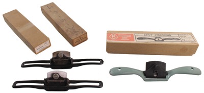 Assorted Makers: Three Original Box Spoke Shaves