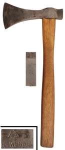 Norman Wendell: Early Hand Forged Hatchet