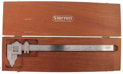 L.S. Starrett Company, Athol, Massachusetts, No. 122: Precision 12" Vernier Caliper