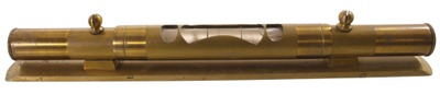 Unmarked: Show Solid Brass Bench Level