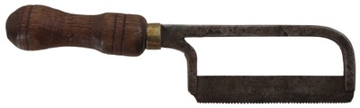 Unmarked: Early Hand Forged Armourer's Saw