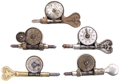 Assorted Makers: Coll. Of Five Early Speed Indicators
