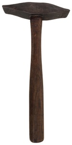 Crossley & Son, Philadelphia, Pennsylvania: Uncommon Mkr. Mill Wrights Dressing Hammer