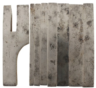 Stanley Rule & Level: Set Of Eight Origina Cutting Irons
