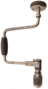 North Brothers Division of Stanley Tools, Philadelphia, Pennsylvania, No. 2100-12: Extra Clean 12" "Yankee" Brace