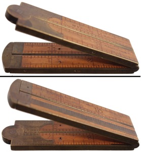 E.C. Simmons Hardware Company, St. Louis, Missouri, No. 320 1/2: Uncommon "Redline" Folding Rule