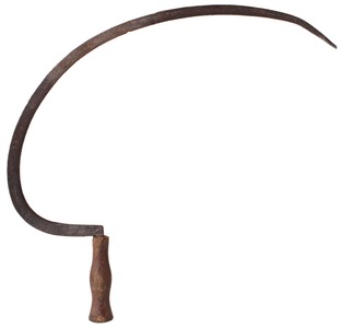 John Dubs, Hosansack Furnace, Pennsylvania: Early Hand Forged Reaping Hook