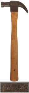 Montgomery Ward & Company, Chicago, Illinois: Seven Ounce Size "Lakeside" Hammer