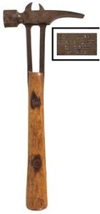 Gilfillan Scale & Hardware, Chicago, Illinois: Rare Combination Hammer & Nail Puller