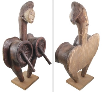 Unmarked: African "Bobo Bellows" Fig. Blower
