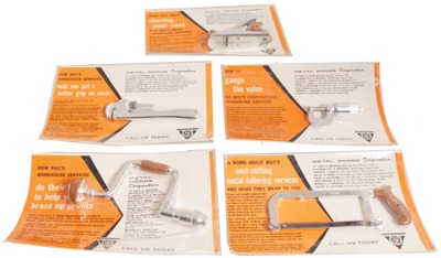 Metal Goods CorP., St. Louis, Missouri: Five Promotional Advertising Items