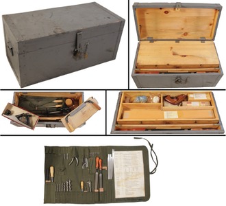 United States Navy: Rare & Complete U.S. Navy Tool Chest
