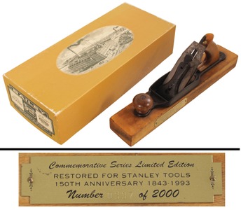 Stanley Tools: 150th Anniv. Commem. Transitional Plane