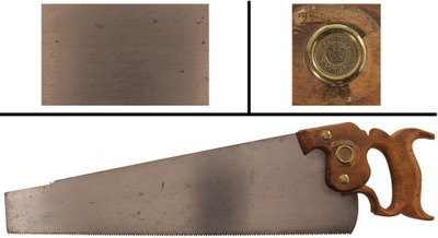 Henry Disston & Sons, Philadelphia, Pennsylvania, No. 12: London Spring 16" 10 Pt. Crosscut