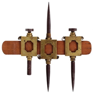Unmarked: Early Three Head Set Of Trammels