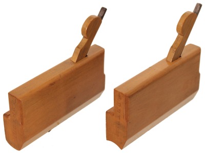 Unmarked: Pair Of Boxwood H/R Molding Planes