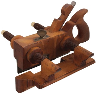 Owasco Tool Company, New York, New York: Handled Boxwood Plow Plane