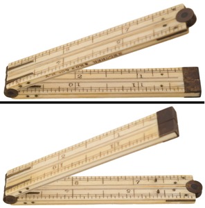 Belcher Bros. & Company, New York, New York: Unused One-Foot Folding Rule