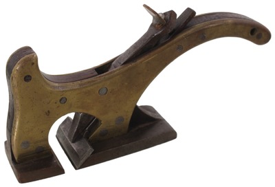 Unmarked: Showy Carriage Mkrs "T" Rabbet Plane