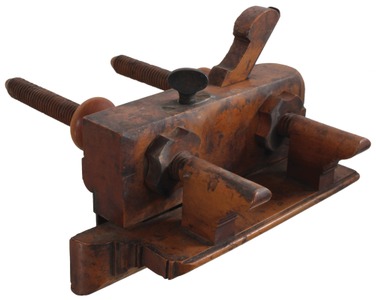 Hornor & Son, Philadelphia, Pennsylvania: Unhdld. Boxwood Screw Arm Plow Plane