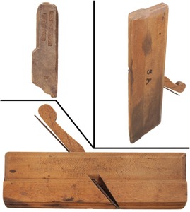F. Nicholson, Wrentham, Massachusetts: Early Reverse Ogee Molding Plane
