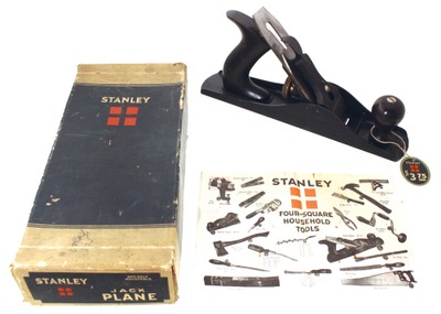 Stanley Rule & Level: Unused "Four Square" "Jr. Jack" Plane