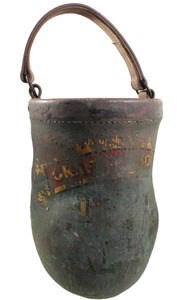 Unmarked: Early Leather Fire Bucket