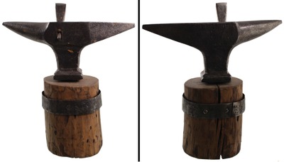 Unmarked: Early Double Horn Stake Anvil