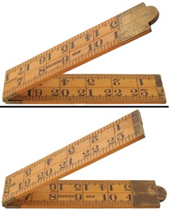 Stanley Rule & Level, No. 7: "Blind Man's" Folding Rule