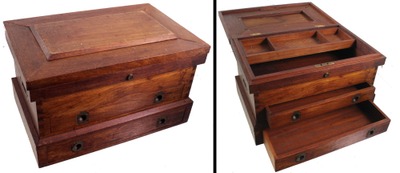 Unmarked: Early Black Walnut Tool Chest