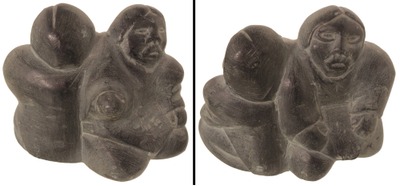 Unmarked: Carved Stone Inuit Sculpture