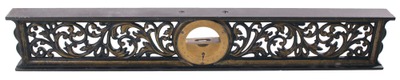 L.L. Davis, Springfield, Massachusetts, No. 3: 18" Cast Iron Inclinometer Level