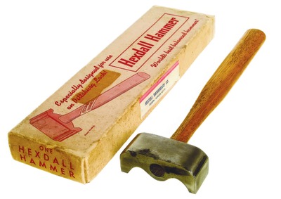 Hextell Implement Company, Elburn, Illinois: "Hexdall" Metal Working Hammer