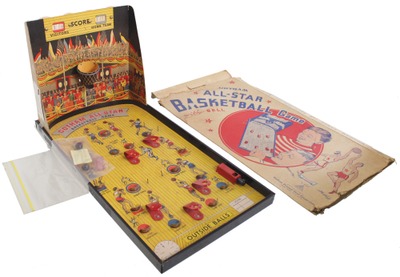 Gotham Pressed Steel Company, New York, No. G-650: "All Star Basketball Game" Toy