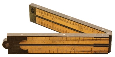 STANLEY (Unmarked), No. 57: One Foot, Four Fold Folding Rule
