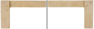 Unmarked: Ship Carpenter's Whalebone Try Square