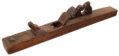 Unmarked: Carved And Decorated European Jtr. Plane