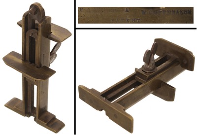 Hancyon Skinner and William Greenhalgh, West Farms, New York: "Improved Carpenters Marking Gauge