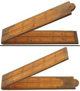 Stanley Rule & Level, No. 78: Two Foot, Four-Fold Folding Rule